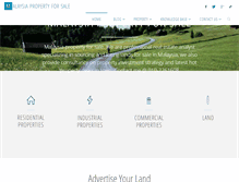 Tablet Screenshot of malaysiarealestate2u.com
